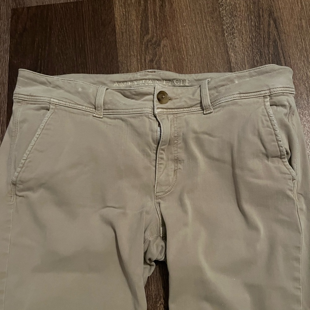 American Eagle brand khakis